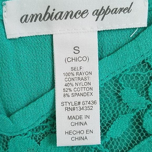 Embroidered Lace-Trim Swing Cami - Picture 5 of 8